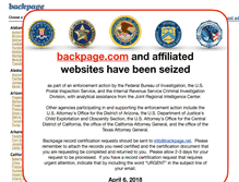 Tablet Screenshot of holland.backpage.com